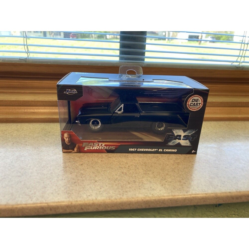 Jada 1:32 1967 Chevrolet El Camino (Matte Black) – Fast & Furious: Fast X
